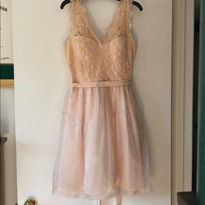 BHLDN Blush Pink Bridesmaid Dress Size 2